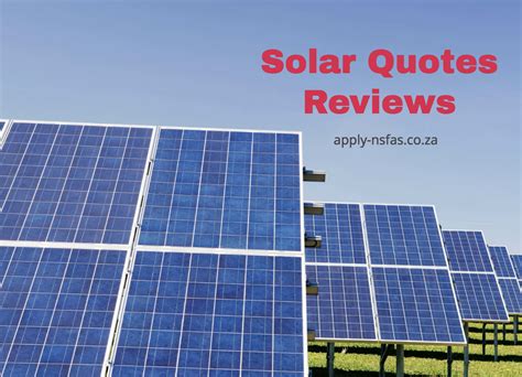 solar quotes reviews